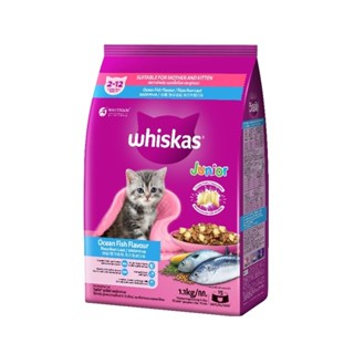 Thức ăn mèo whiskas junior 1.1kg hạt khô cho mèo con và Gói 1.2kg cho mèo trưởng thành