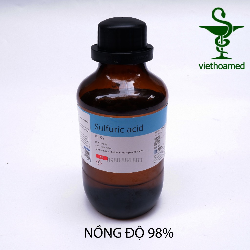 Dung dịch thí nghiệm Acid Sulfuric - H2SO4 500ml