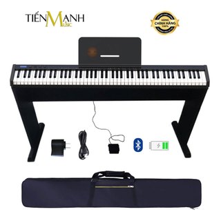 [Cao Cấp] Bộ Đàn Piano Điện Konix PH88S - Kèm Chân Gỗ - 88 Phím PH88 nặng Cảm ứng lực Có Loa