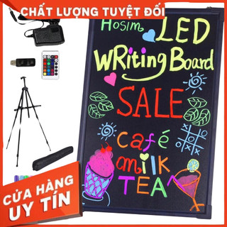 Biển led huỳnh quang, biển led dạ quang,60x80cm, 50x70cm, 40x60cm