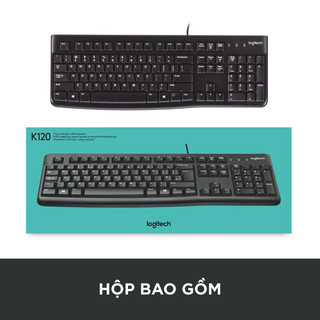 Bàn phím có dây Logitech K120, HP