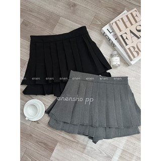 Chân váy xếp ly 2 tầng