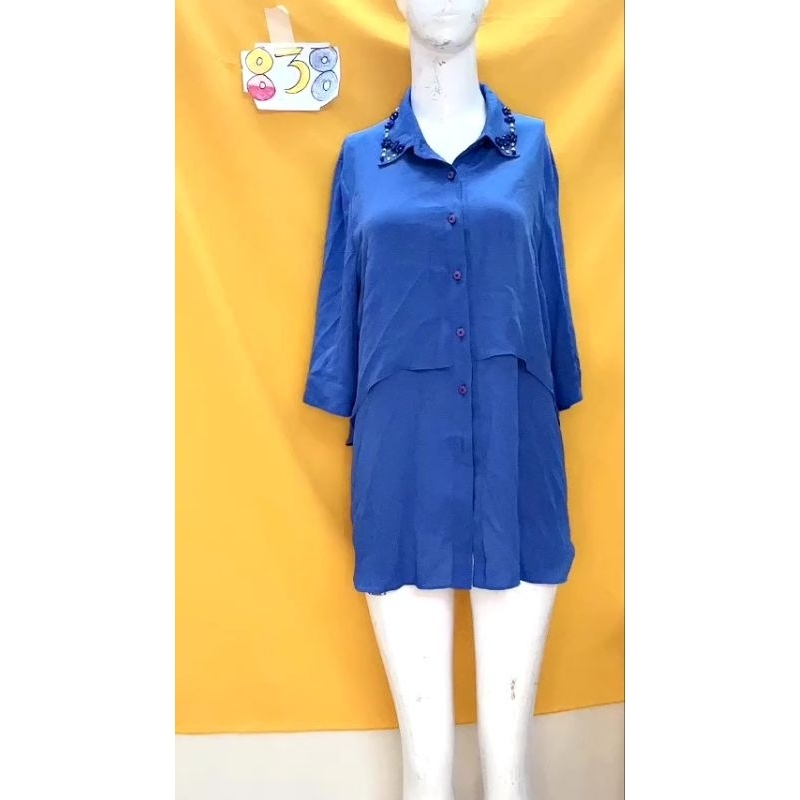 đầm sơmi size M/L. S838