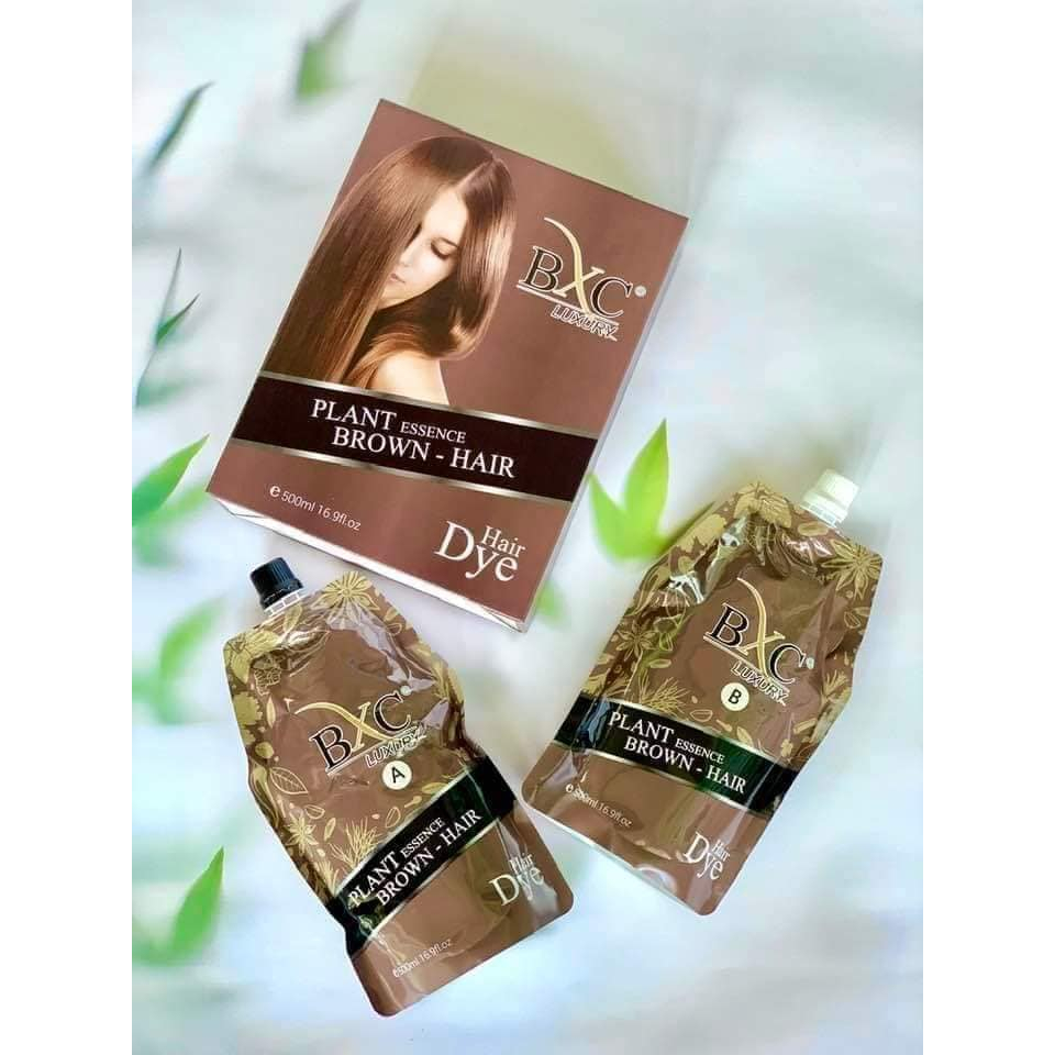 Dòng nhuộm phủ bạc nâu nhãn hiệu BXC LUXURY