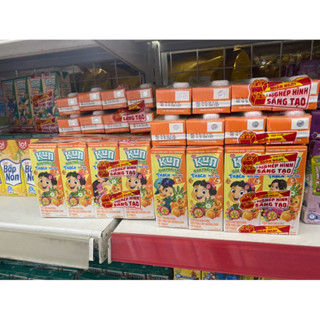 Lốc Sữa Kun Thạch Lúa Mạch và Cam 170ml NgoctoanMart