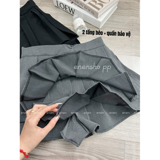 [ẢNH THẬT] Chân váy xếp ly 2 tầng(Q147)