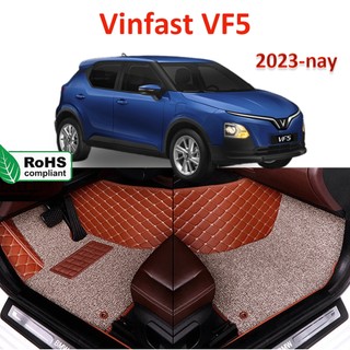 Thảm lót sàn 6D Vinfast Vinfast VF5 phủ kín sàn xe, cách âm, chống nước hiệu quả