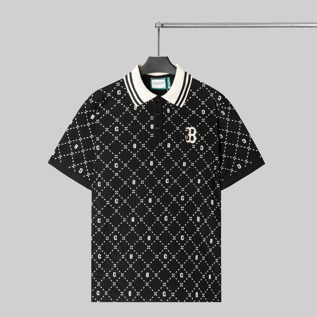 Áo Polo Nam Monogram Cotton Cao Cấp Mát Mẻ, Mềm, Mịn,Phong Cách,Sang Trọng. Áo thun polo The Bad God Zebra Monogram | BigBuy360 - bigbuy360.vn