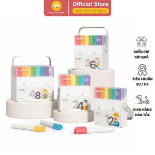  Hộp Bút Dạ Màu Nước An Toàn cho bé Washable Marker MIDEER