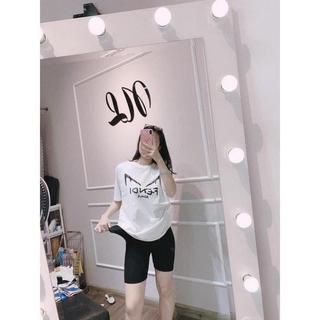 Quần legging ngố dày chất umi đẹp co dãn 4c