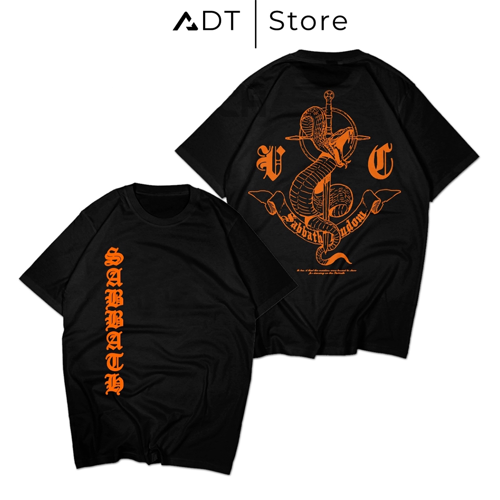 Áo Thun Adt.Store - Áo Thun Sabbath Crew Joker Windbreaker Manhwa fom rộng, nam nữ đủ size