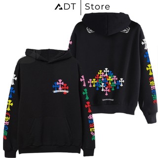 Áo Khoác x Adt.Store Hoodie Rainbow Chrome Hearts Wooin Wind Breaker Comic