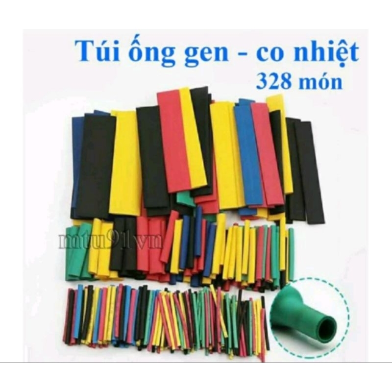 TÚI ỐNG GEN, CO NHIỆT 328 MÓN