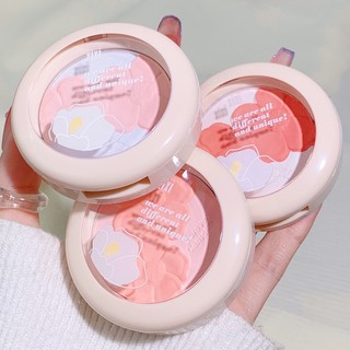  Má hồng xixi bông hoa 2 tông (D523) màu phấn mịn má hồng tone lạnh tone ấm bám lâu cực xinh hottrend