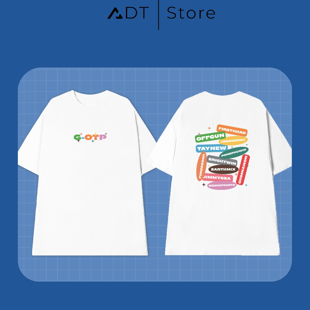 Áo Thun Adt.Store - Áo G-Otp Couple - Cotton