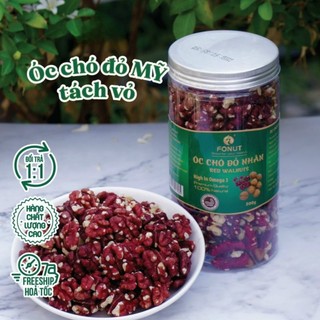 Nhân hạt óc chó đỏ tách vỏ MONUTS, hạt ngũ cốc dinh dưỡng cho bà bầu, ăn kiêng, giảm cân