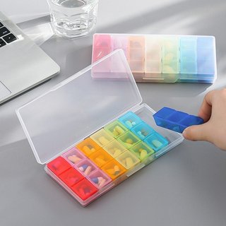 Hộp đựng thuốc và vật tư Y tế 7 ngày Yamada của Nhật Bản nhựa PP an toàn cho sức khỏe