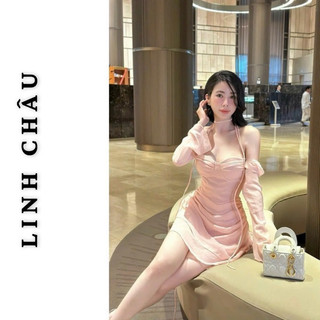 Đầm TK lứoi nhún ngực 3 lớp rút eo