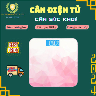 Cân Điện Tử Kính Cường Lực Tải Trọng 180kg Màn Hình Led - Công Nghệ Hiện Đại - Độ Chính Xác Cao