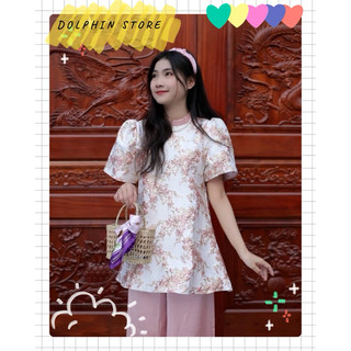 [DOLPHIN BIGSIZE] - Set đồ lam bigsize - Set pháp phục đi chùa bigsize