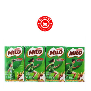  Lốc 4 hộp thức uống lúa mạch Milo Active Go 110ml hộp 