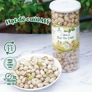 Hạt Dẻ Cười Mỹ Rang Muối không tẩy trắng (hộp 250gr)