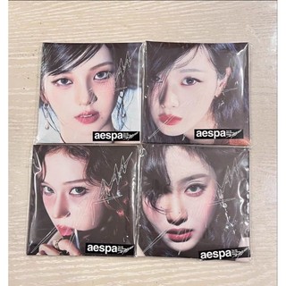 Ảnh album photocard nguyên seal Aespa Barnes Noble trading Spicy My World Intro Drama SMCU Savage digipack Drama Scene