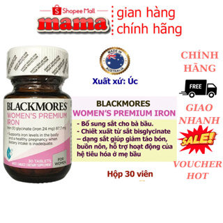 Viên Sắt bầu Blackmores Pregnancy Iron