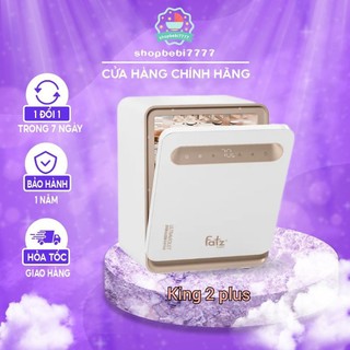 (CHÍNH HÃNG) (BH 12TH) MÁY TIỆT TRÙNG SẤY KHÔ ĐIỆN TỬ FATZBABY KING 2 PLUS