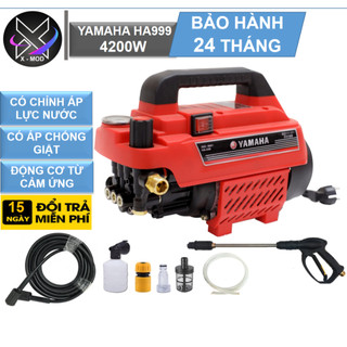 Máy Rửa Xe | Máy Rửa Xe Cao Áp Có Chỉnh Áp 4200W| Thân Máy 8,5KG  | Có Chống Giật | Lõi Đồng 100% | Chống Cháy