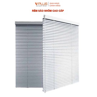 Rèm sáo nhôm VPLUS cản nhiệt che nắng cửa sổ phòng ngủ khách vách kính văn phòng, nhiều màu sắc