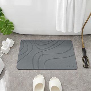 IBATH - Combo 2 thảm đá siêu thấm hút Bath Stone Mat