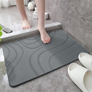IBATH - Combo 2 thảm đá siêu thấm hút Bath Stone Mat