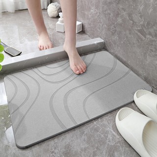 IBATH - Combo 2 thảm đá siêu thấm hút Bath Stone Mat