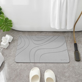 IBATH - Combo 2 thảm đá siêu thấm hút Bath Stone Mat