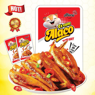 Combo 30 gói cá cay nội địa siêu ngon cá cơm vị cay ngọt alaco