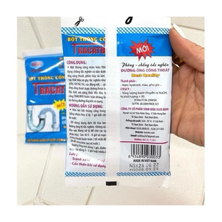 Bột thông cống Tracatu Gói 100g ...