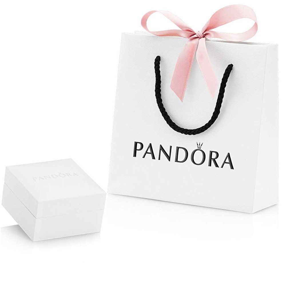 Vòng tay bạc Pandora Moments Heart Clasp Snake Chain Bracelet