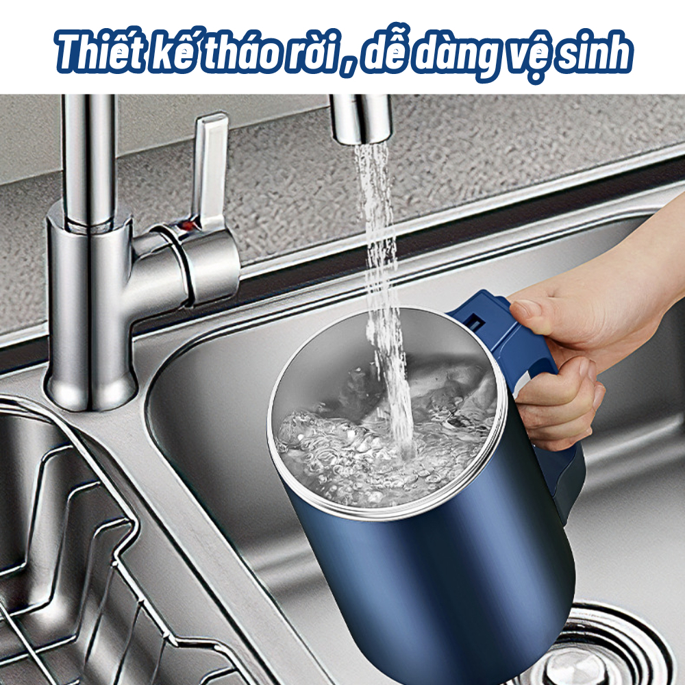 Máy Xay Hạt Khô Mini Cầm Tay Công Suất 300W Nghiền Các Loại Hạt Ngũ Cốc Đồ Khô Máy Chế Biến Thực Phẩm Thép Không Gỉ