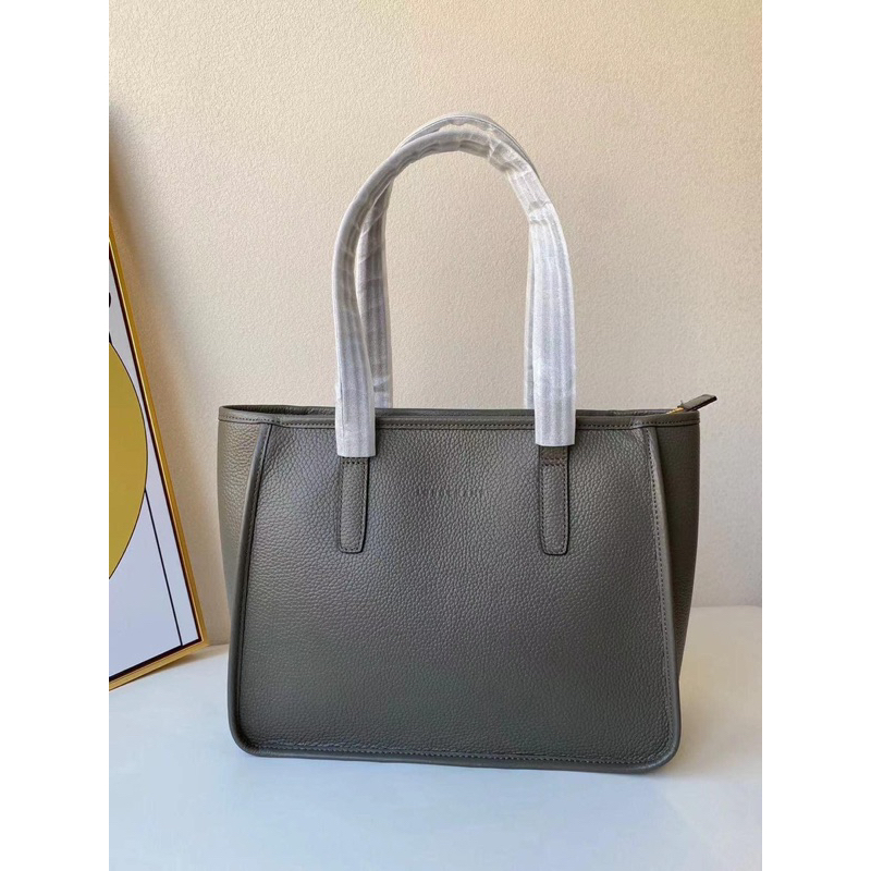 Túi longchamp tote da nhăn công sở