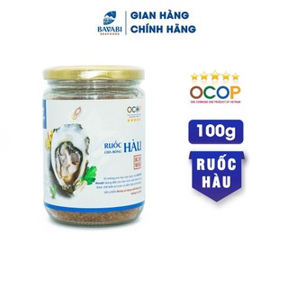 Ruốc hàu Bavabi, ruốc hải sản Quảng Ninh, đặc sản Vân Đồn, Lọ 100g