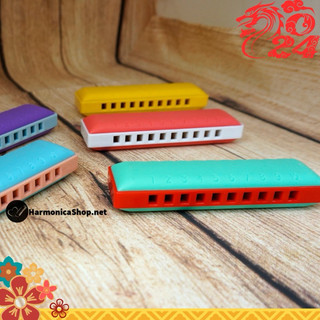 Kèn Harmonica 10 lỗ sắc màu cho bé hiệu Kongsheng