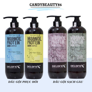  Dầu Gội Xả DELOFIL 800ml Kiềm Dầu Ngừa Gàu Phục Hồi Tái Tạo Tóc Hư Tổn Siêu Mềm Mượt Hương Nước Hoa 