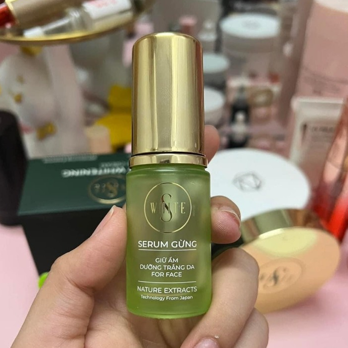 Serum gừng kích trắng face swhite hsd 2027