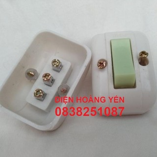 CÔNG TẮC ĐIỆN (gắn vào tấp lô - bảng điện) 2 CHẤU & 3 CHẤU