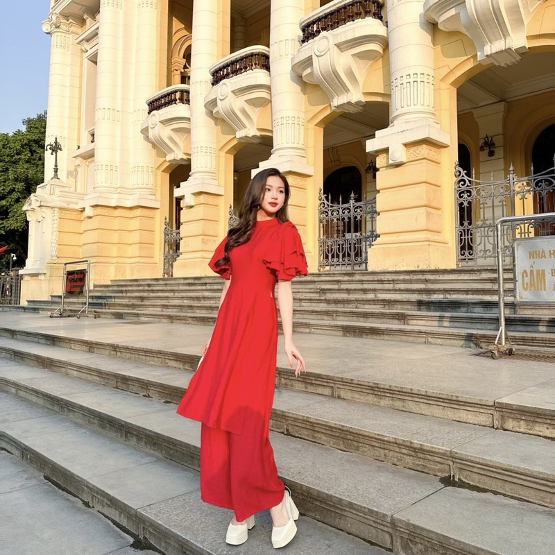 - ÁO DÀI TẾT + QUẦN, ĂN HỎI, ĂN CƯỚI, PHÙ DÂU ĐỀU XINH