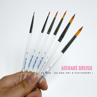 [DA ĐEN] Cọ Vẽ Đầu Tròn Aishake Thân Trong 2030