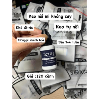 Keo không cay mắt - keo tự nối mi