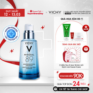Dưỡng chất giàu khoáng chất Mineral 89 Vichy Mineral 89 50ml