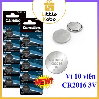 Pin cúc áo nút áo máy tính lithium 3v cr2016 thay bo mạch chủ máy tính đồng hồ điện tử cân dl2016 5000lc